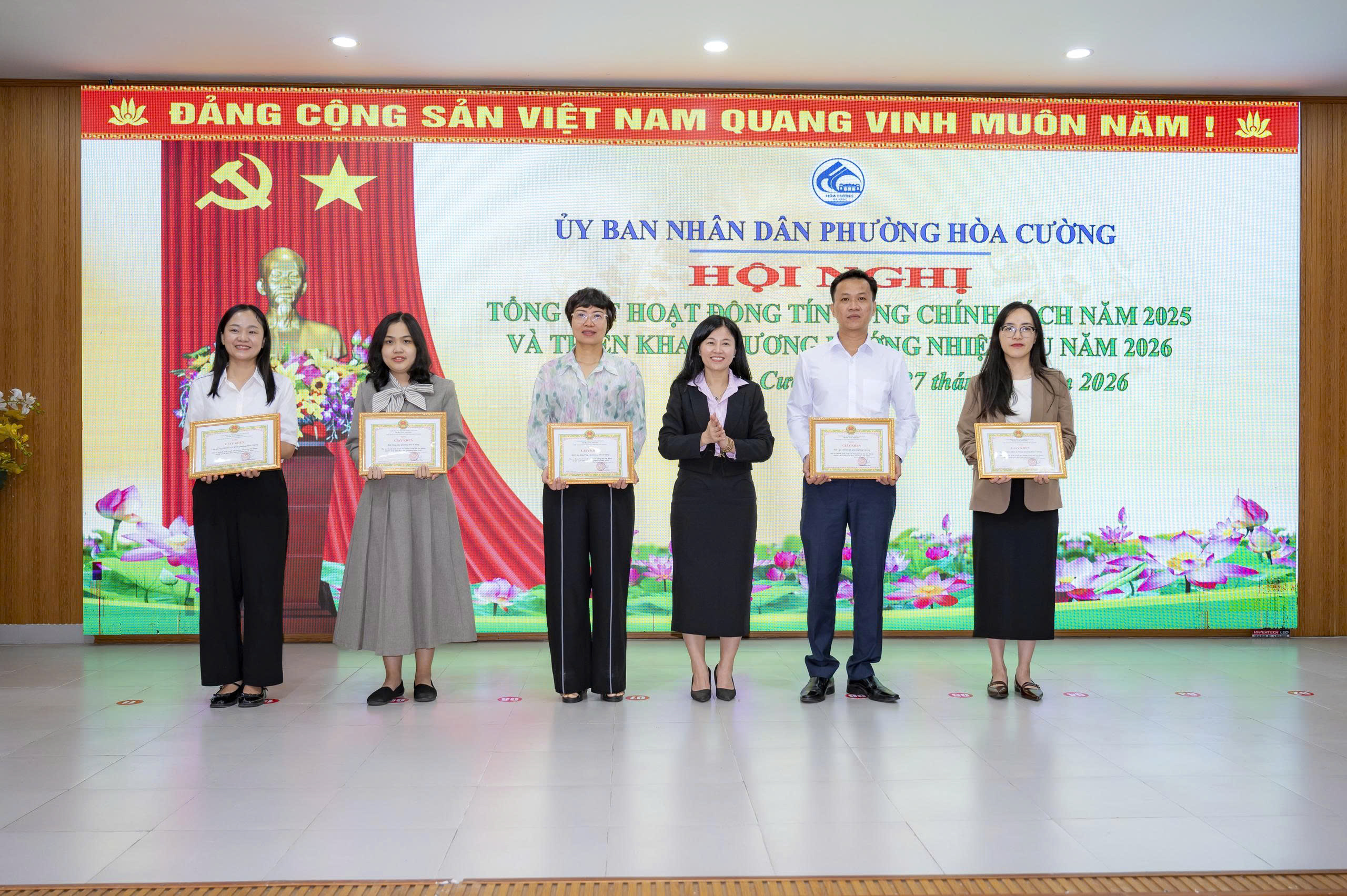 PHƯỜNG HÒA CƯỜNG NÂNG CAO HIỆU QUẢ TÍN DỤNG CHÍNH SÁCH, GÓP PHẦN BẢO ĐẢM AN SINH XÃ HỘI