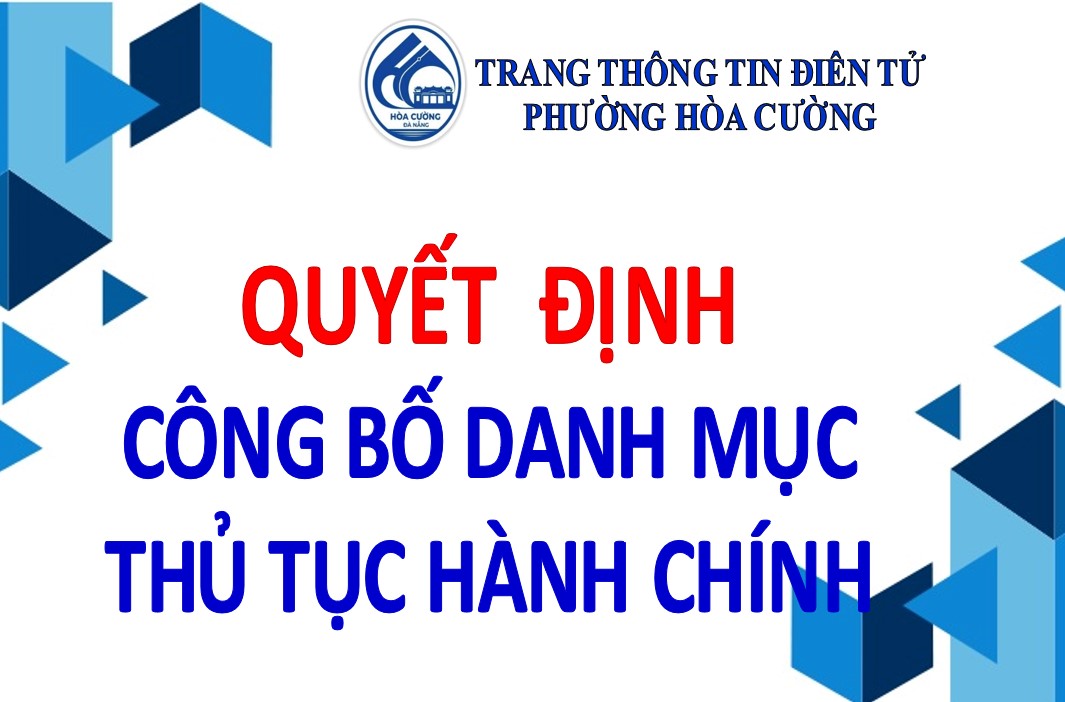 công bố thủ tục hành chính đặc thù cấp xã được thay thế trong lĩnh vực đất đai thuộc phạm vi quản lý Nhà nước của Sở Nông nghiệp và Môi trường trên địa bàn thành phố Đà Nẵng