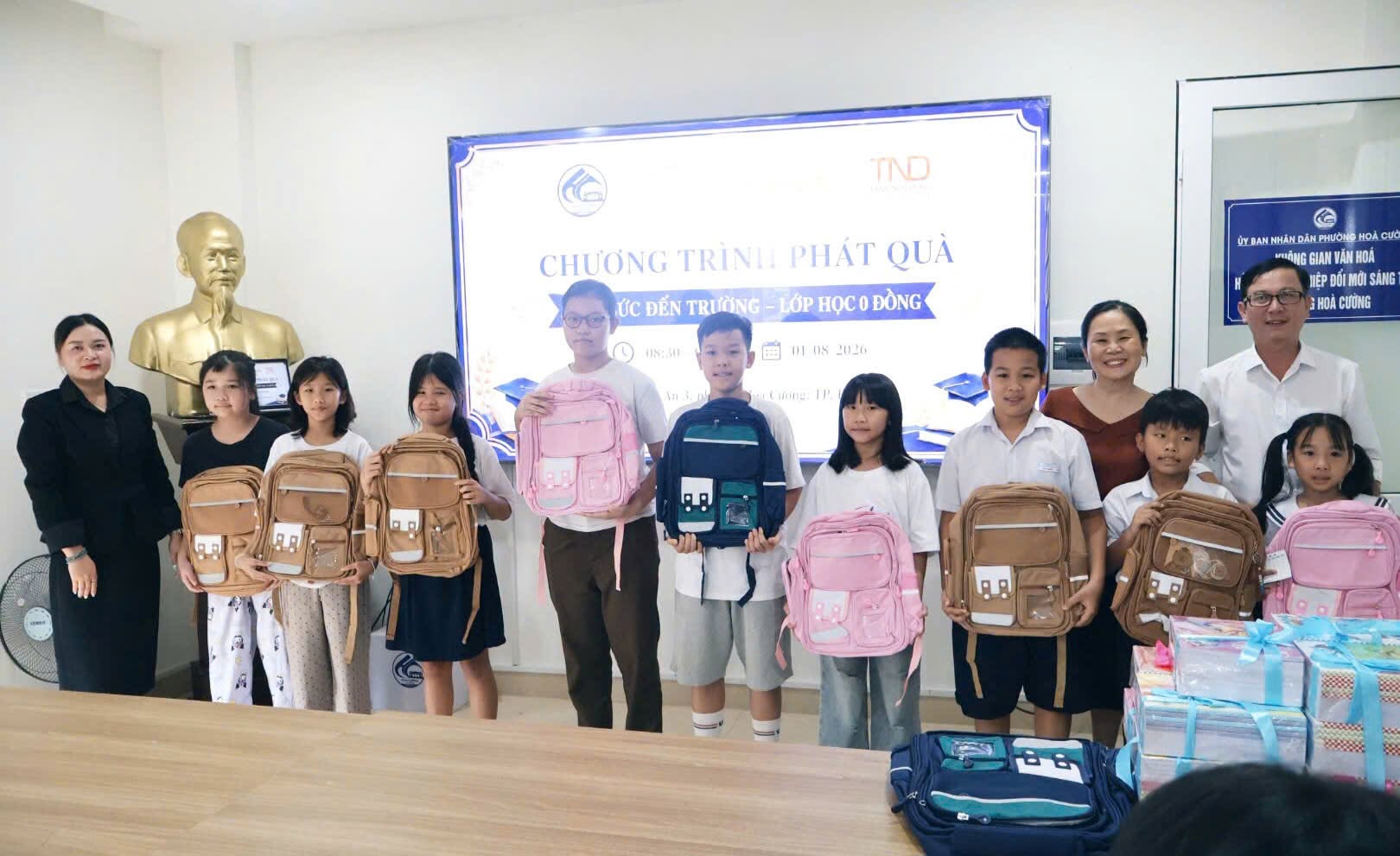 TIẾP SỨC ĐẾN TRƯỜNG – LỚP HỌC 0 ĐỒNG