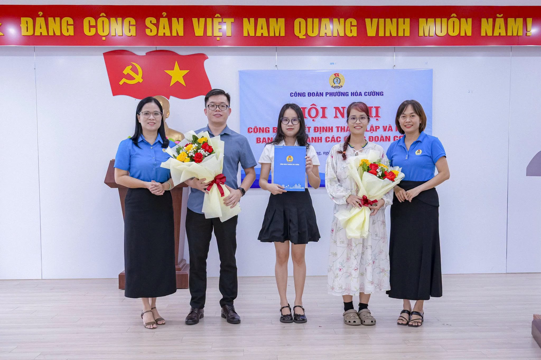 CÔNG ĐOÀN PHƯỜNG HÒA CƯỜNG THÊM THÀNH VIÊN MỚI