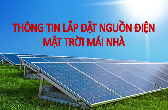 THÔNG TIN LẮP ĐẶT NGUỒN ĐIỆN MẶT TRỜI MÁI NHÀ CỦA ÔNG NGUYỄN DUY HIẾU